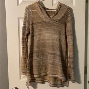 Prana lightweight hooded sweater